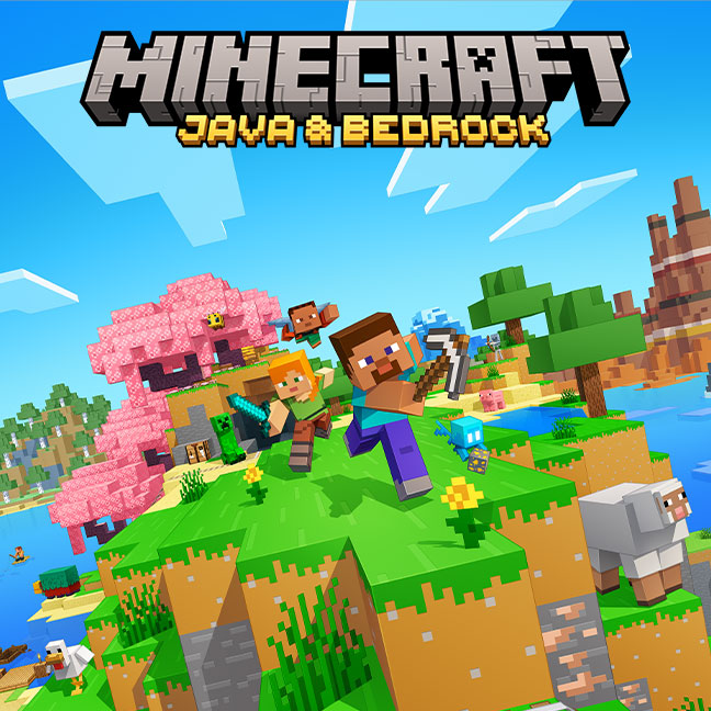 Official Minecraft Java Edition key art